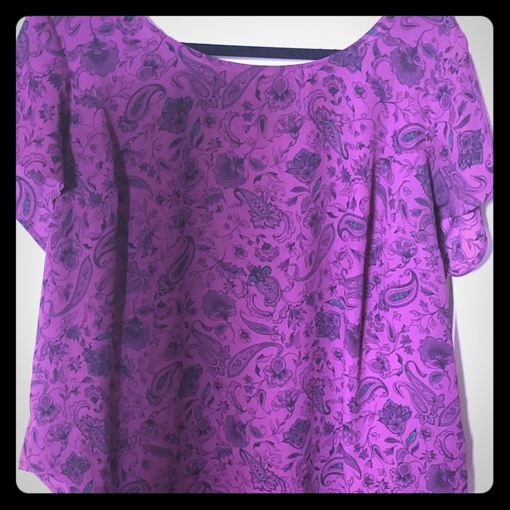 Torrid short sleeve blouse